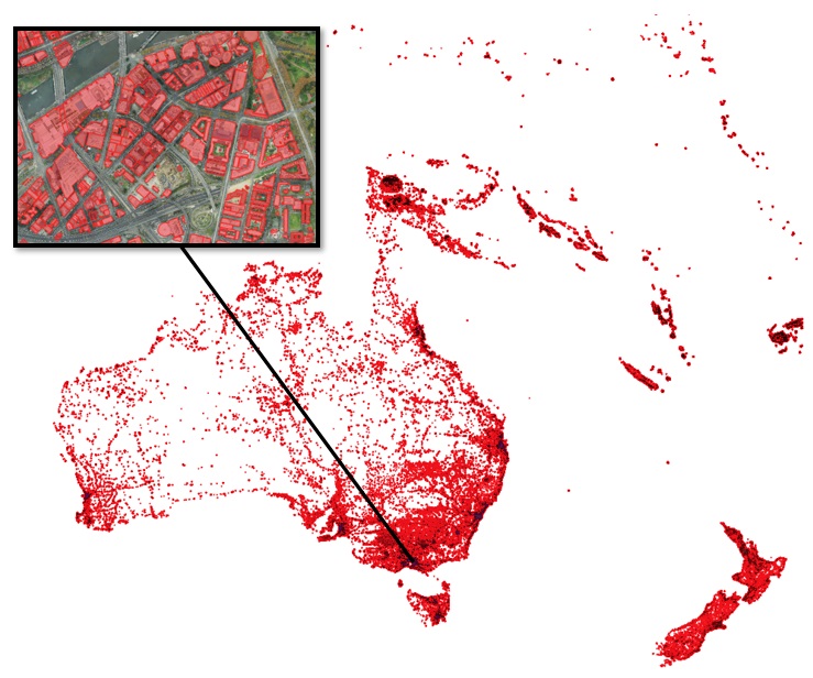 Mapping All of Australia and Oceania