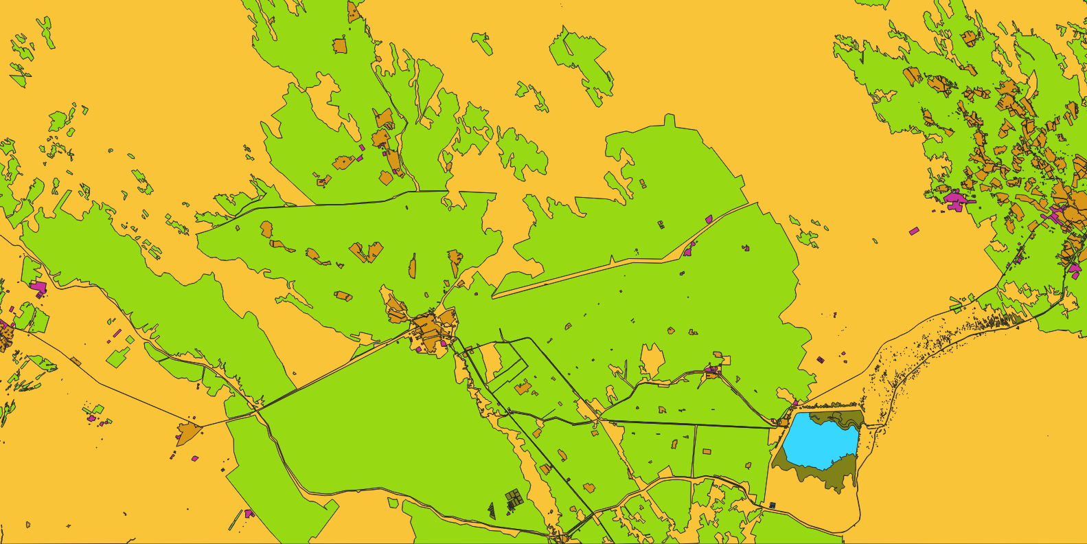Land Cover Classification – Turkmenistan & Surrounding Areas (10m Satellite Imagery)