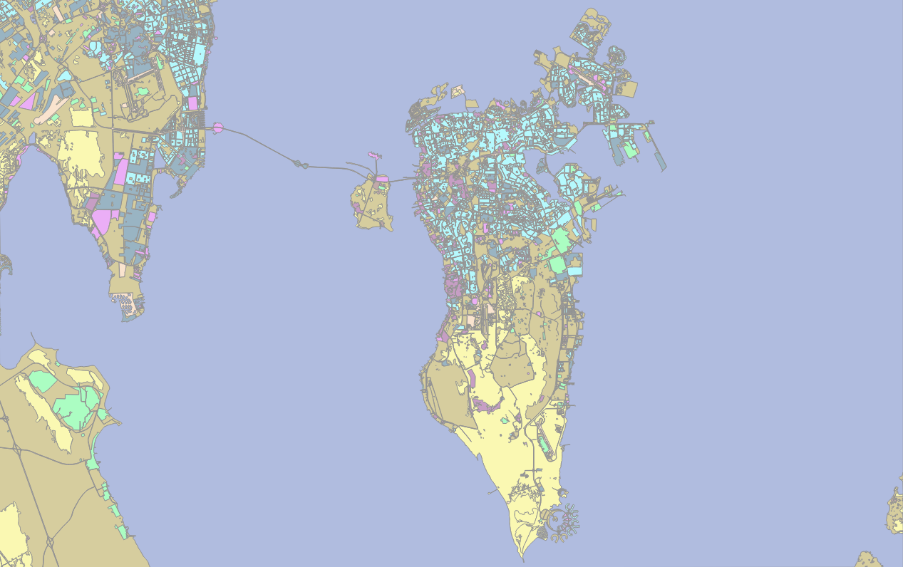 Land Cover & Land Use Classification – Bahrain & Eastern Saudi Arabia (10m Satellite Imagery)