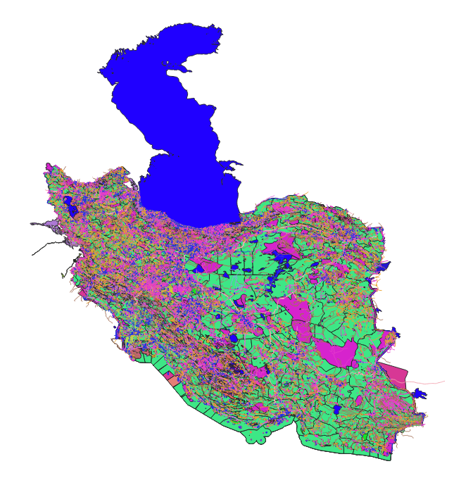 Land Cover Classification – Iran (10m Satellite Imagery)